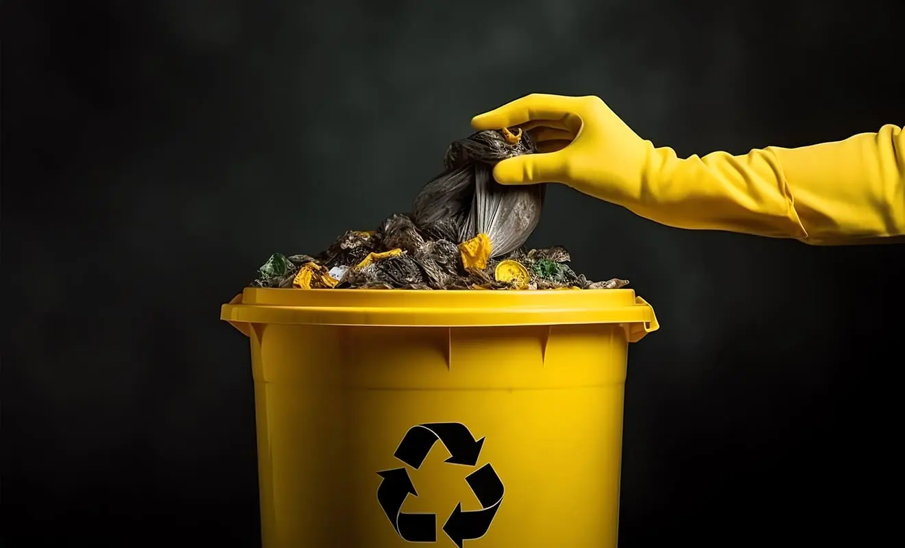 Garbage organization and compactor services